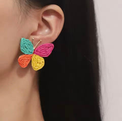 Butterfly Wings Dangle Earrings