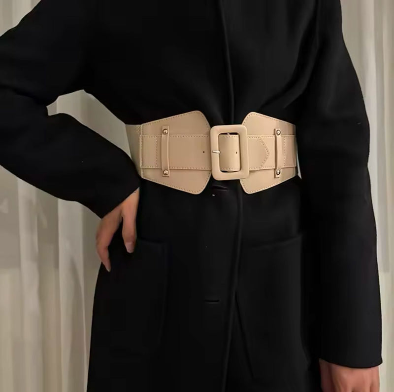 Wide Stretchable Corset Belt Female Waist Plus Size Designer Belts For Women High Quality Big Stretch Cummerbunds