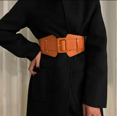 Wide Stretchable Corset Belt Female Waist Plus Size Designer Belts For Women High Quality Big Stretch Cummerbunds