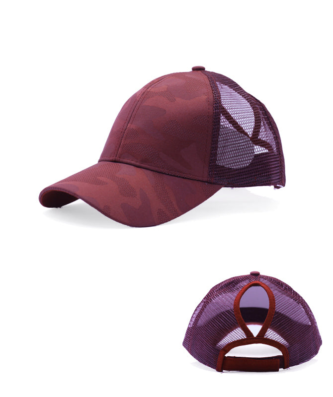 قبعة ذيل الحصان العصرية