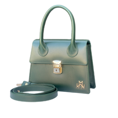 WM Forest Fantasy Baguette Leather Bag