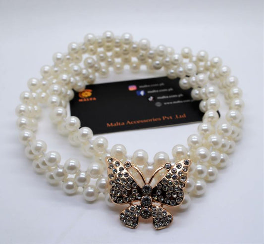Pearl Butterfly Belt
