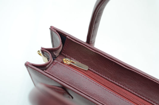Majestic Merlot Innovative Original Leather Bag