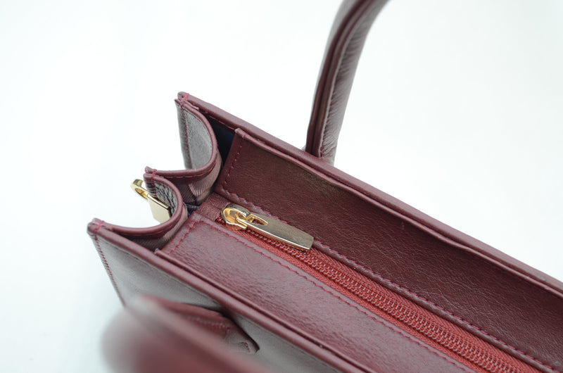 Majestic Merlot Innovative Original Leather Bag