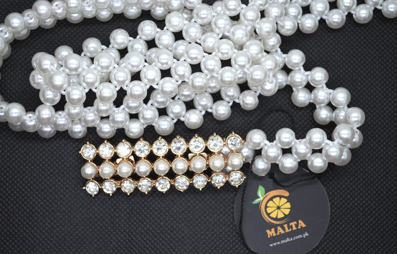 Rectangular Pearl Belt
