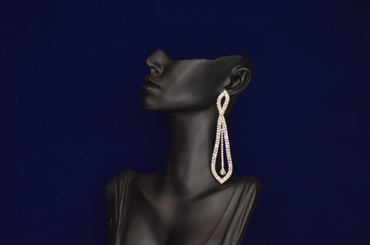 Bridesmaid Rhinestone Earrings