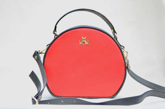 WM Ruby Radiance Linda D Bag  Leather Bag
