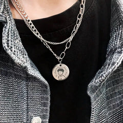 Multi Layer Pendant Necklace