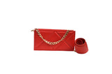 WM Crimsoin Charm Quilted Box (Leather Bag)