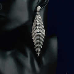 Prom Queen Rhinestone Earrings