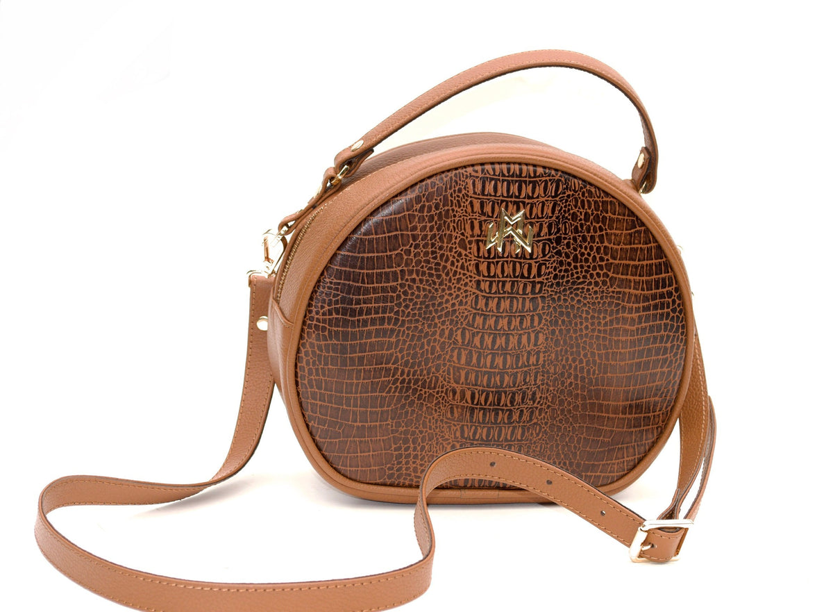 WM  Cocoa Charm Linda D Bag  (Leather Bag)