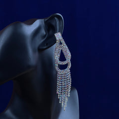 Hollywood Glam Rhinestone hanging Earrings