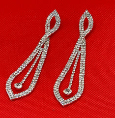 Bridesmaid Rhinestone Earrings
