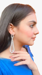 Bridesmaid Rhinestone Earrings