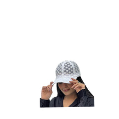 Lace Small Flower Baseball Caps Breathable Mesh Floral