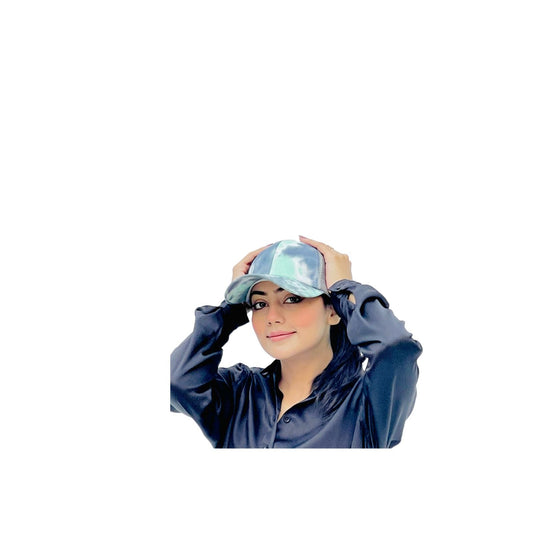 Tie-Dye Acid Wash Adjustable Snap Back Cap